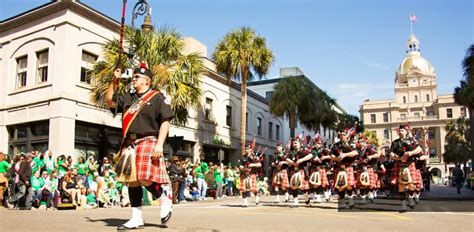 The 190th Annual Savannah St Patricks Day Parade Is Monday March