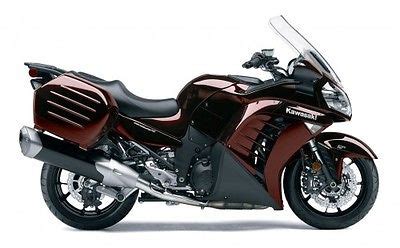Ninja dna adds excitement to the tour. 2012 Kawasaki Concours 1400 Motorcycles for sale