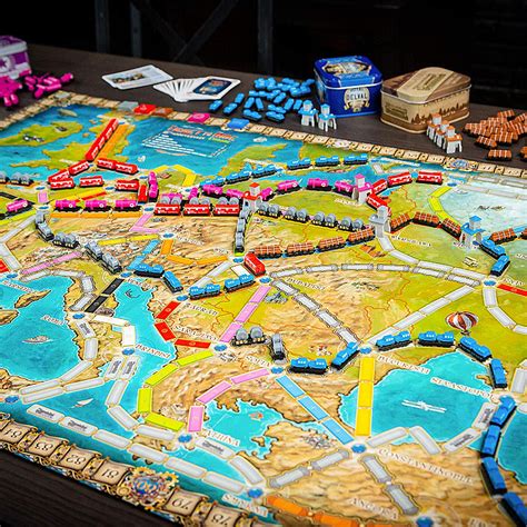 Buy Ticket To Ride Europe Board Game 15th Anniversary Deluxe Edition At