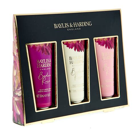 Buy Baylis Harding Boudoire Rose Hand Cream Trio For GBP Card Factory UK