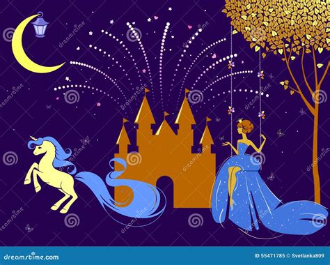 Fairy Tale Stock Vector Illustration Of Fairytale Beautiful 55471785