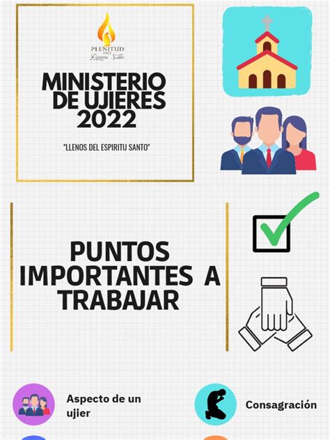 Ministerio De Ujieres 2022 Pdf