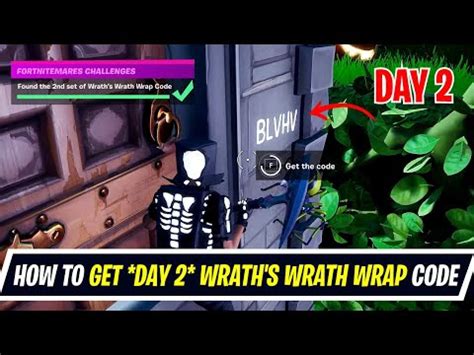 Day 2 Code Location How To Get Secret Code For Free Wraths Wrath