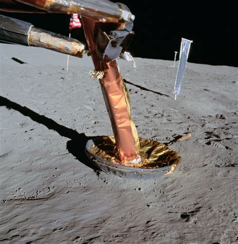 Dvids Images Apollo 11 Mission Image Lunar Module Y Footpad And