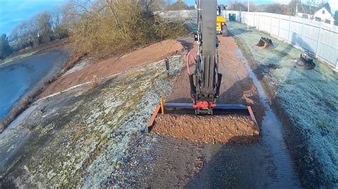 Access Track Fixing The Easy Way With Volvo Ec140e With Rototilt R4 And