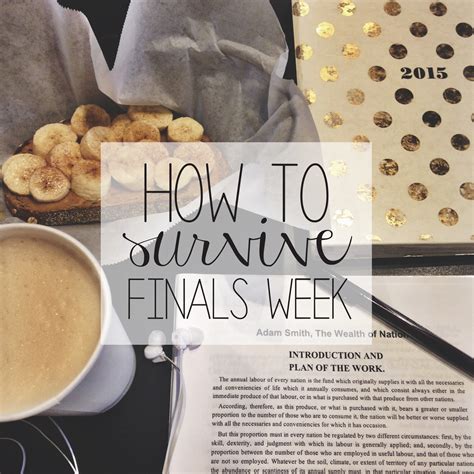 How To Survive Finals Week Annie Belle