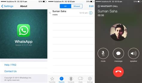 Screenshots Show Whatsapp Voice Calls Could Be Headed For Ios Soon