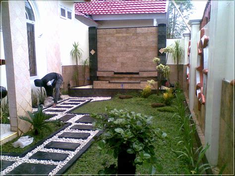 Taman Minimalis Depan Rumah yang Indah - IlmuTeknikSipil.com