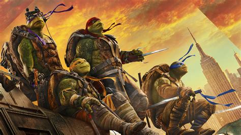 Teenage Mutant Ninja Turtles Out Of The Shadows Background Wallpaper
