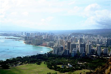 View Of Waikiki From Diamond Head Waikiki Beach Honolulu Wonderful