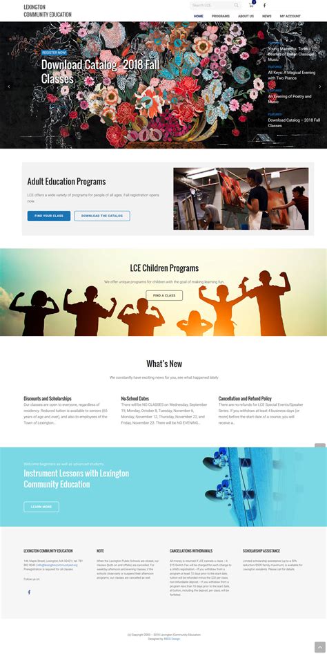 Change where it says image_name.jpg to the url of your uploaded logo. Lexington Community Education - WordPress Online Registration - BBDS Design