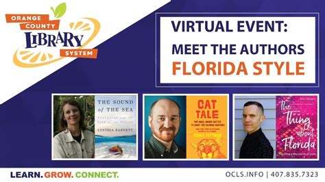 Meet The Authors Florida Style Youtube