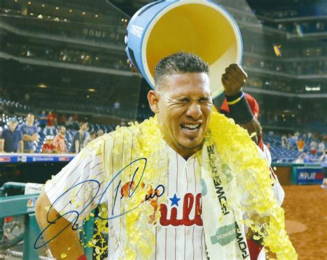 Autographed Wilson Ramos 8x10 Philadelphia Phillies Photo Main Line