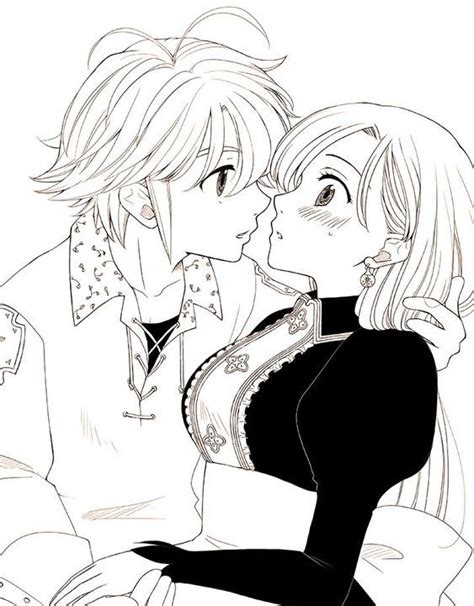 100 Fotos Deelizabeth X Meliodas Finalizada 1 Dibujos Animados