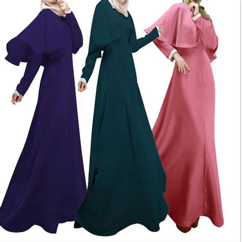 Bubble Tea Muslim Women Dress Sunday Best Long Sleeve Dresses