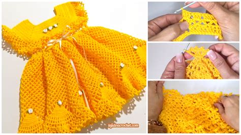 Confecciona Y Crea Este Hermoso Vestido Curso Tutorial Gratis Tejido A Crochet