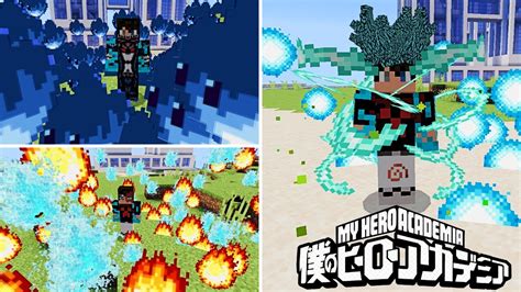Boku No Hero Academia Addon Completo Minecraft Pe Mod De My Hero