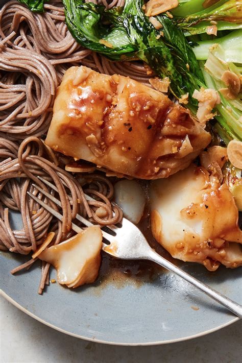 Add in oyster sauce, sugar and season with salt and pepper. Glazed Cod With Bok Choy, Ginger and Oyster Sauce Recipe ...