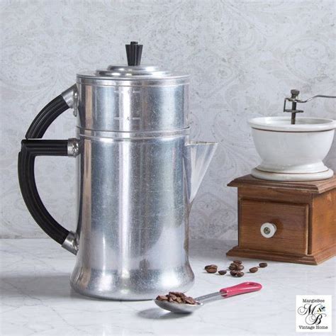 Vintage Wearever Drip Coffee Pot No 956 1950s Vintage Coffee Pot