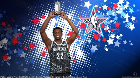 Andrew Wiggins 2015 Nba Rising Stars Mvp Wallpaper Basketball