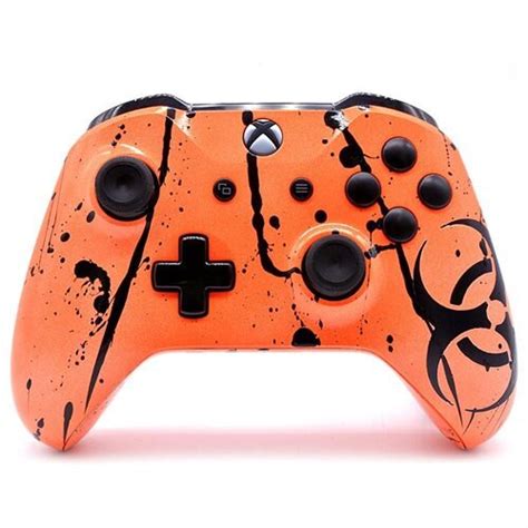 Toxic Orange Xbox One S Un Modded Custom Controller Unique Design