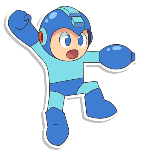 Mega Man Sticker By Weuxj On Deviantart