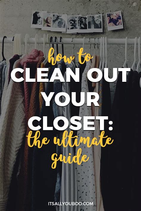 How To Clean Out Your Closet The Ultimate Guide