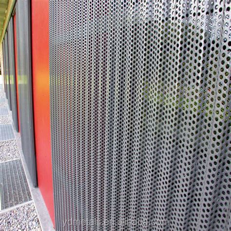 China Perforated Metal Facade For Architectural Decorative Metal Screen