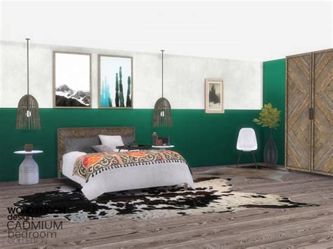 Cadmium Bedroom By Wondymoon Liquid Sims