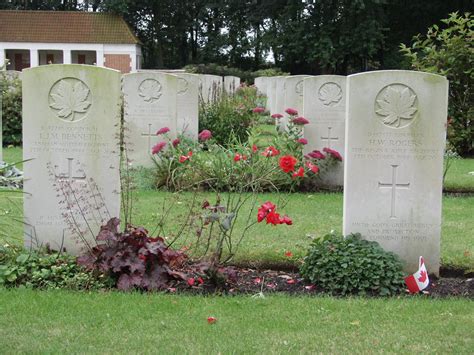 The Adegem Canadian War Cemetery