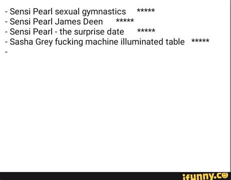 Sensi Pearl Sexual Gymnastics Sensi Pearl James Deen Sensi Pearl