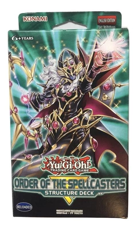 Yu Gi Oh Structure Deck Order Of The Spellcasters Envío Gratis