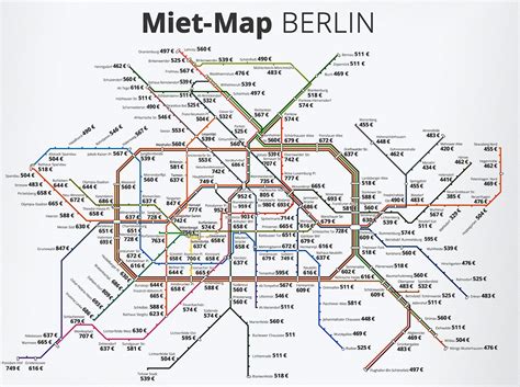 Berlin Map Transit Map
