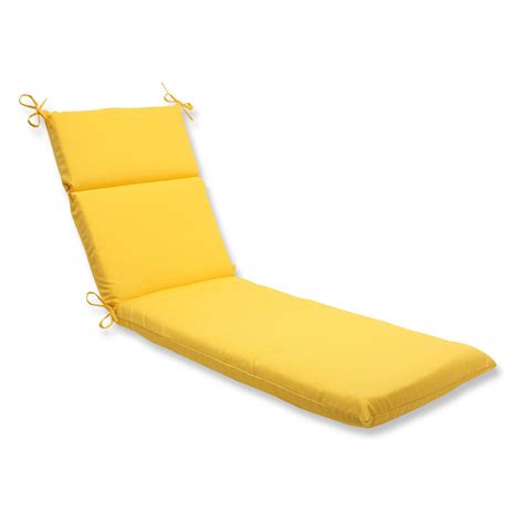 pillow perfect outdoor indoor fresco yellow chaise lounge cushion