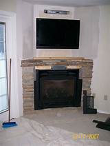 Corner Gas Log Fireplace Pictures