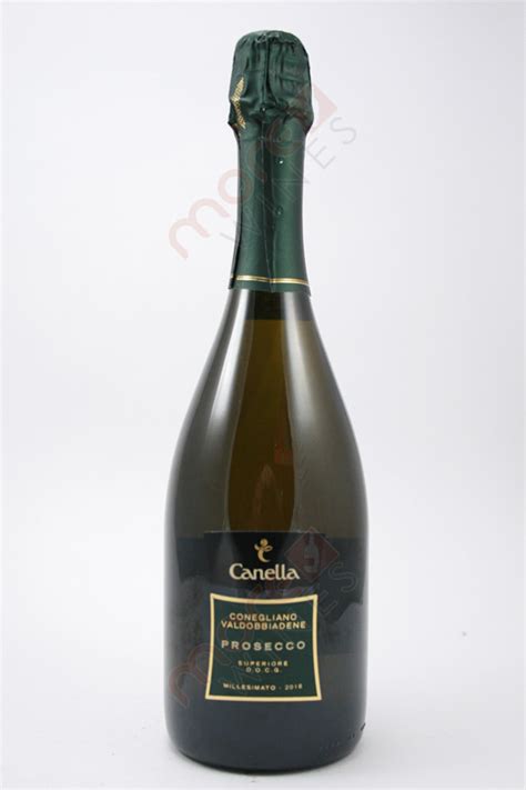 Canella Prosecco Superiore Di Conegliano Valdobbiadene Docg Sparkling