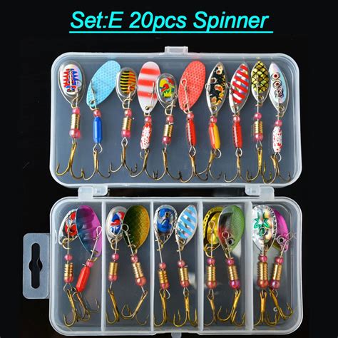 Toma Spoon Lure Set Spinner Bait 2 7g Trout Pike Metal Fishing Lures