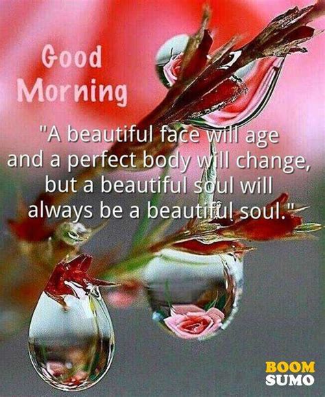 Good Morning Quotes Beauty Perfect Body Changed But Beautiful Soul