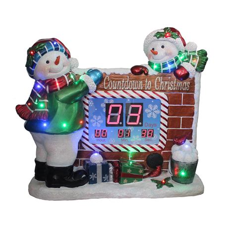 The Holiday Aisle Christmas Countdown Clock Wayfair