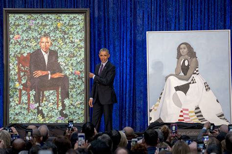 Official Portraits Of Barack Michelle Obama Unveiled Las Vegas Review Journal