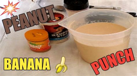 How To Make Banana Peanut Juice At Home Youtube