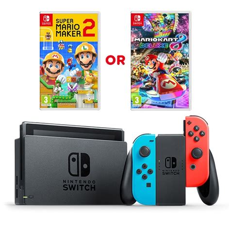 But the portable console is largely back in stock and available across retailers. Nintendo Switch Neon Console & One Select Game - Nintendo ...