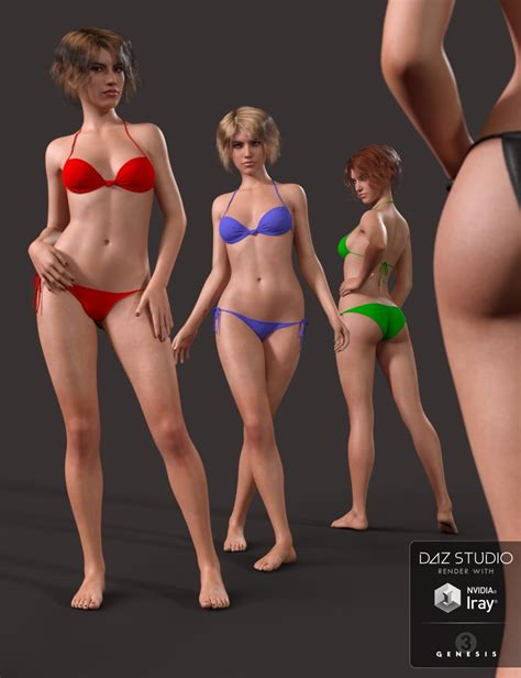 Perfect 10 Standing Poses For Genesis 3 Female S Freebies Daz 3D