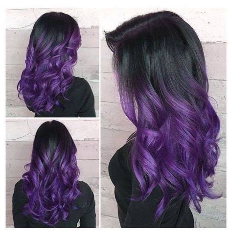 9 Spectacular Black And Purple Hairstyle