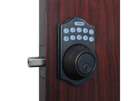 Lockeyusa E910oil Electronic Push Button Digital Door Lock Access