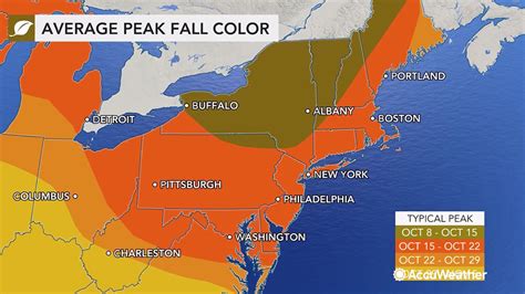 What To Know About 2020 Fall Foliage In The Northeast Abc7 Chicago
