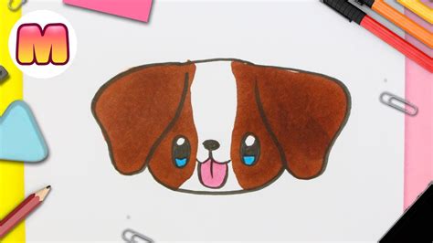 Como Dibujar Un Perro Kawaii Paso A Paso Dibujo F Cil De Perrito