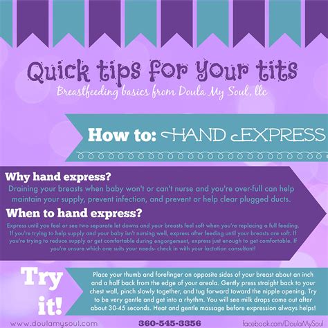 Quick Tips For Your Tits Hand Expression