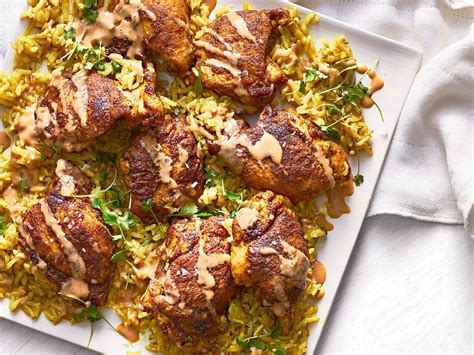 Instant pot recipes chicken and rice make dinner time easy. One-Pot Curry Chicken Thighs and Cilantro Rice Recipe ...