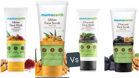 Mamaearth Charcoal Face Scrub Vs Mamaearth Ubtan Face Scrub Which One Best For Your Skin